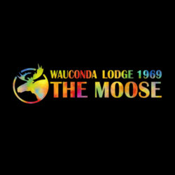 The Moose Women's V-Neck Tie-Dye Design