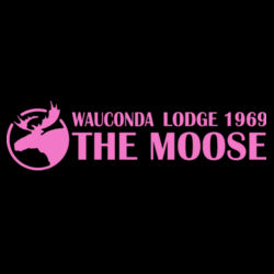 The Moose Women's Tank - Pink Logo Design